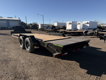 New 2026 Load Trail 7-HD22 I-Beam Equipment Hauler W/ Max Ramps 14ply Tires 14K GVWR