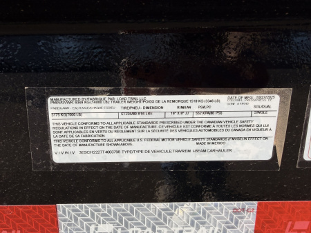 New 2026 Load Trail 7-HD22 I-Beam Equipment Hauler W/ Max Ramps 14ply Tires 14K GVWR