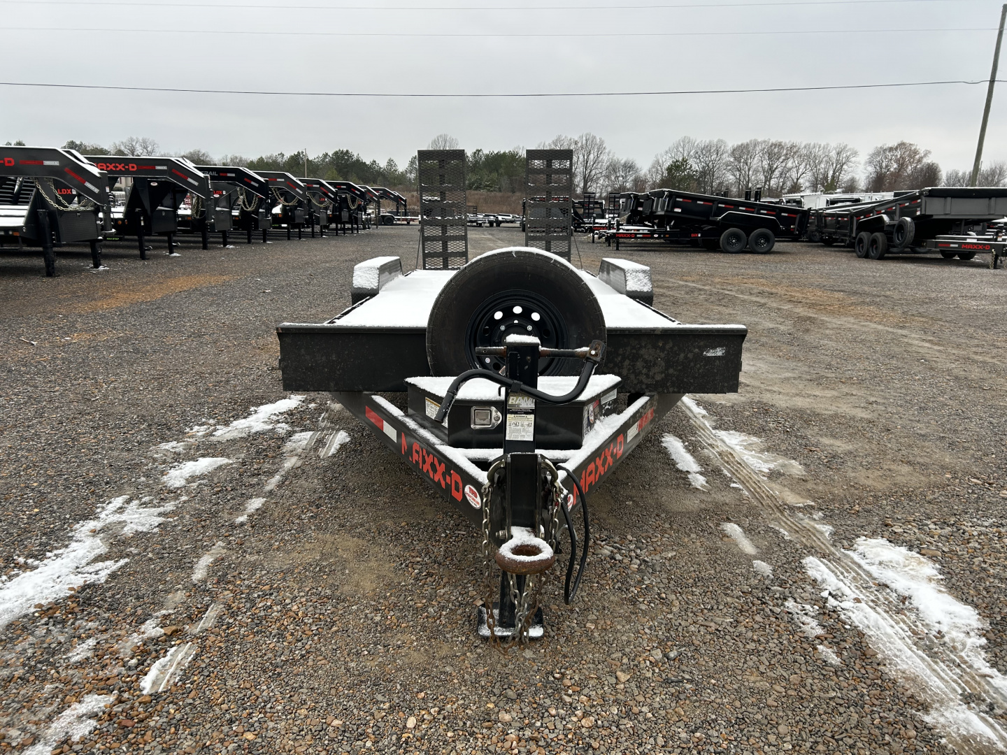 Used 2023 MAXXD 83"x22' 14k Equipment Trailer