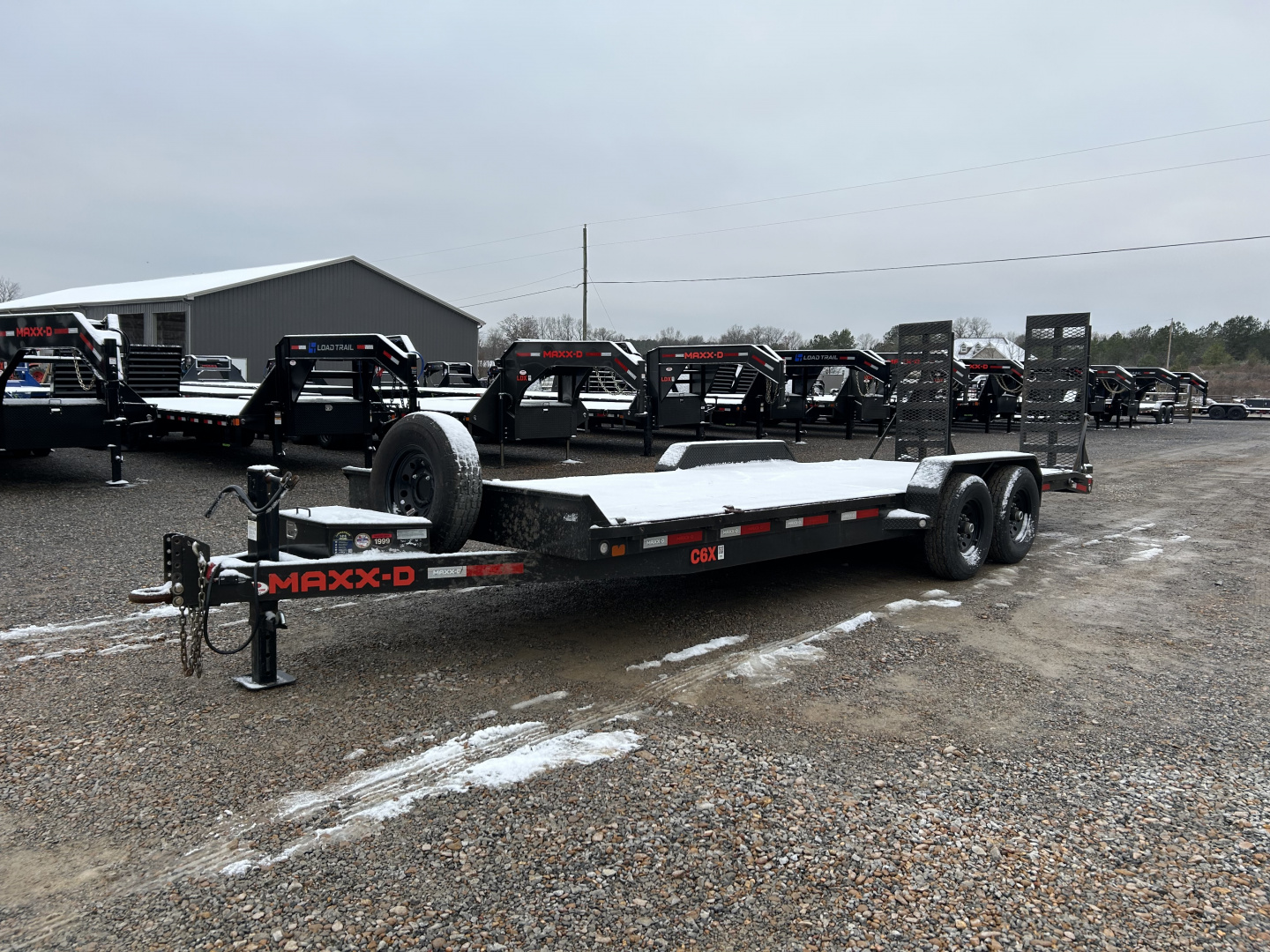 Used 2023 MAXXD 83"x22' 14k Equipment Trailer