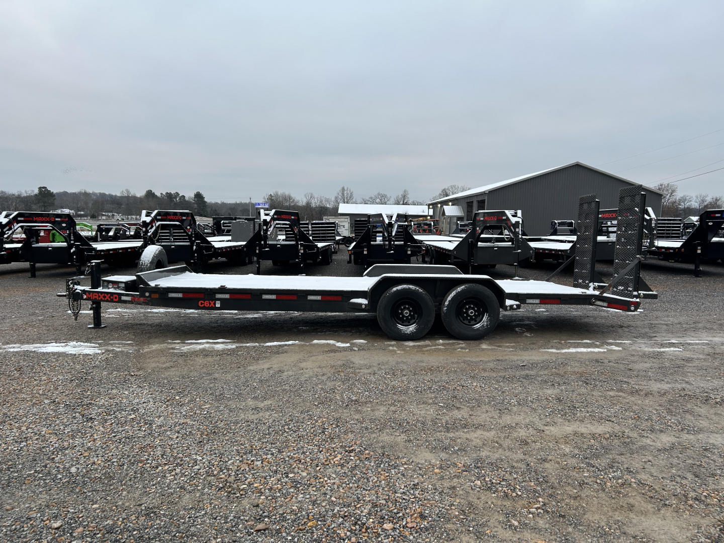 Used 2023 MAXXD 83"x22' 14k Equipment Trailer