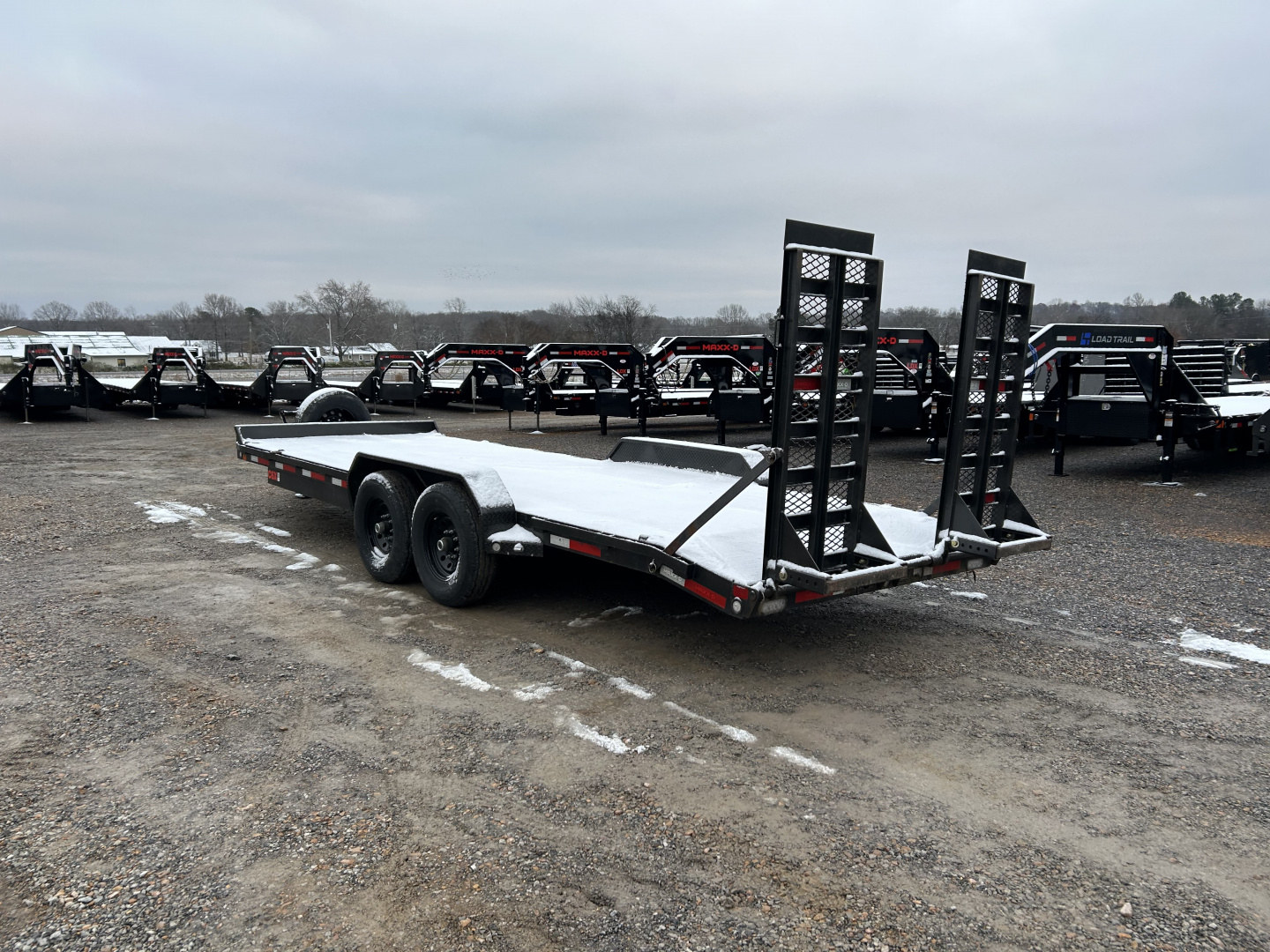 Used 2023 MAXXD 83"x22' 14k Equipment Trailer