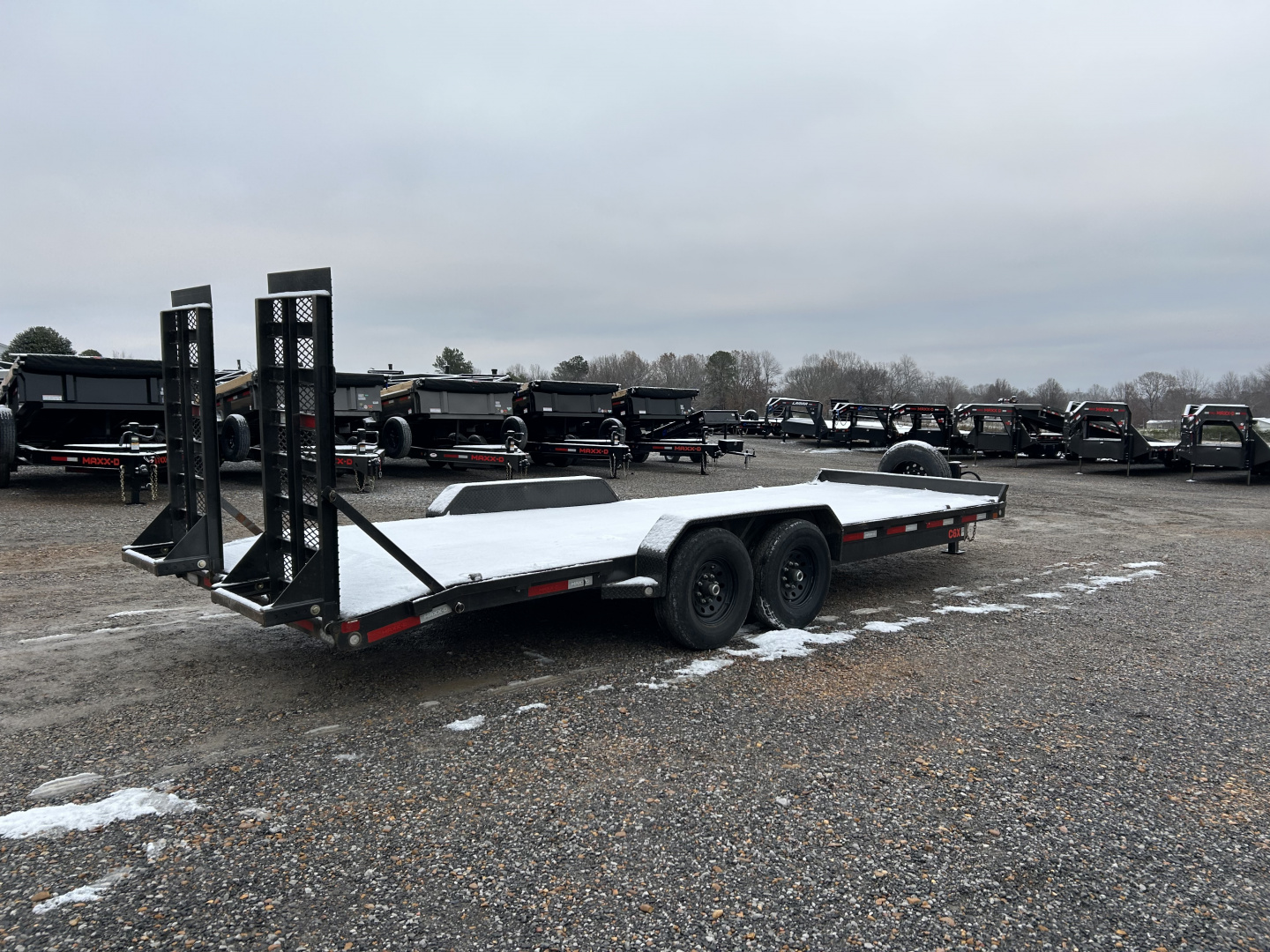Used 2023 MAXXD 83"x22' 14k Equipment Trailer