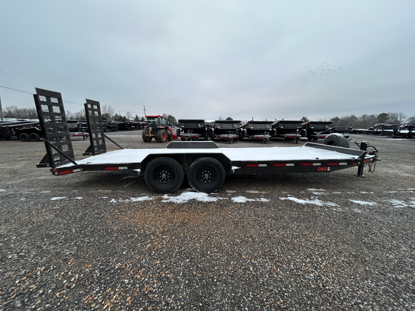 Used 2023 MAXXD 83"x22' 14k Equipment Trailer