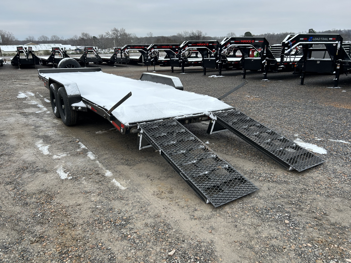 Used 2023 MAXXD 83"x22' 14k Equipment Trailer