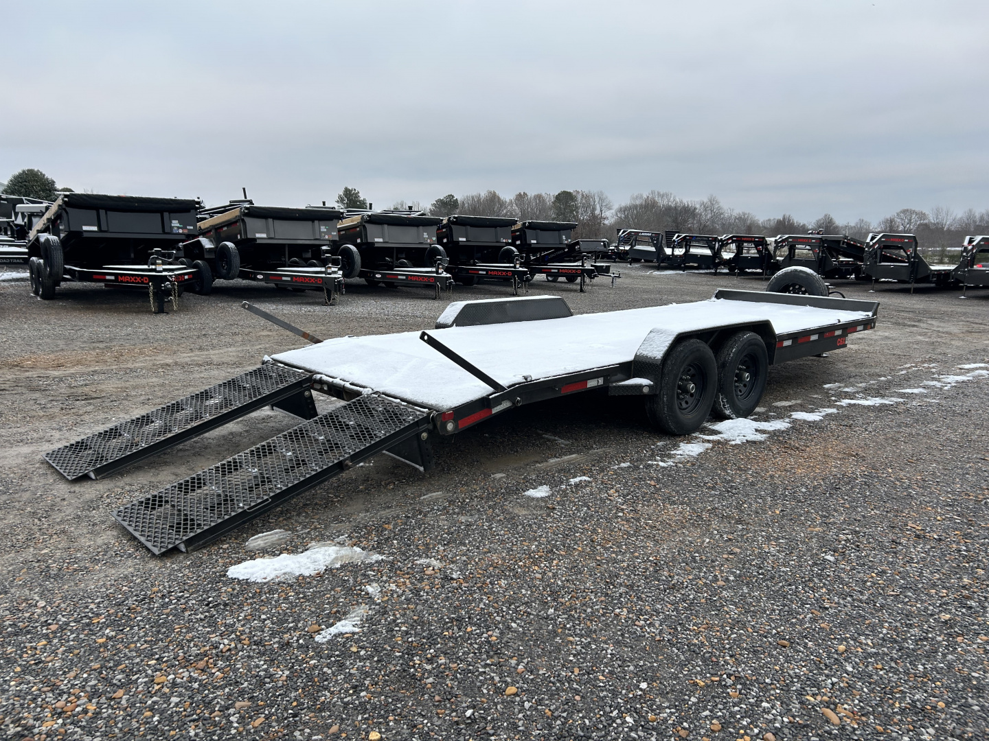 Used 2023 MAXXD 83"x22' 14k Equipment Trailer