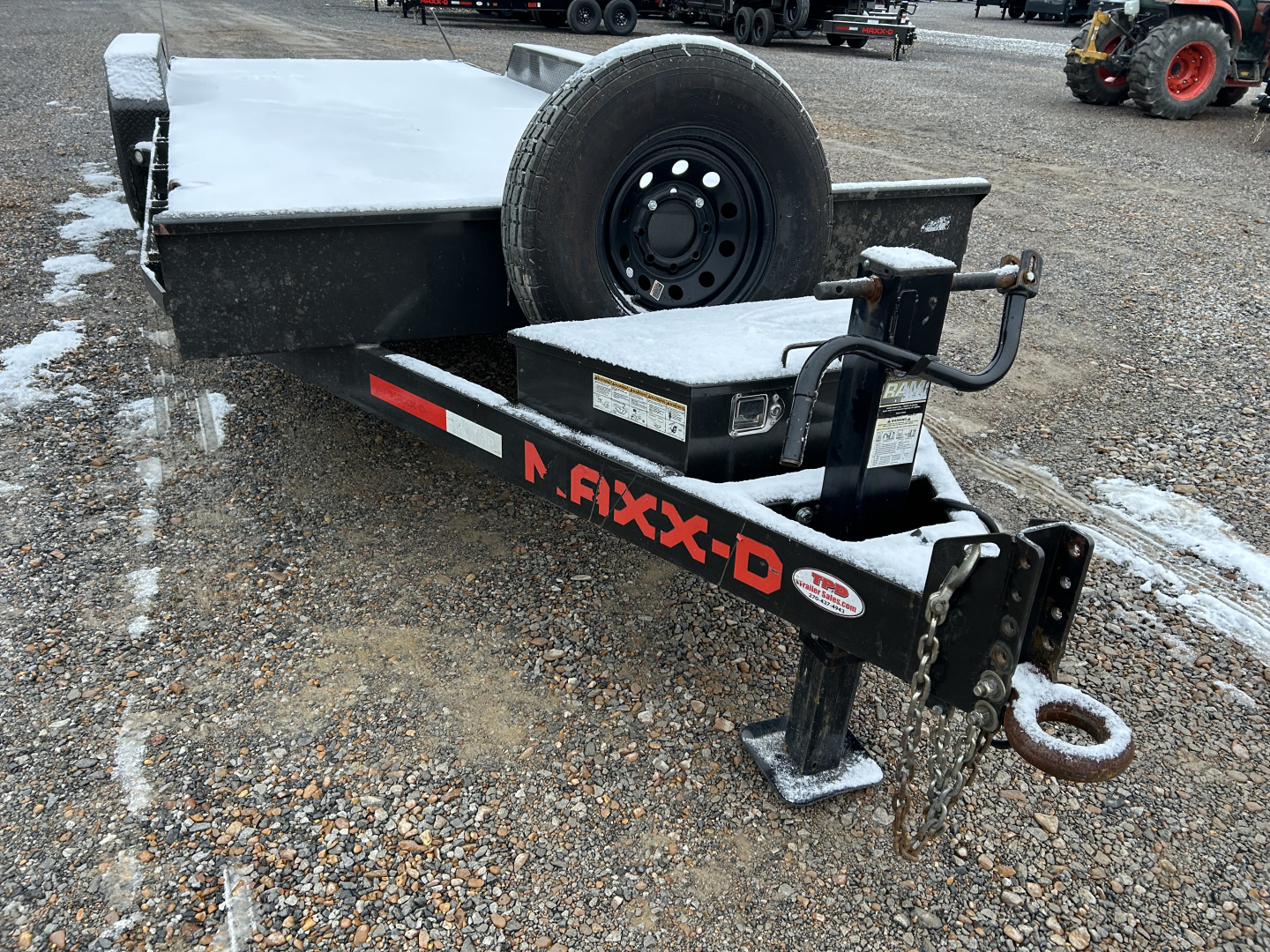 Used 2023 MAXXD 83"x22' 14k Equipment Trailer