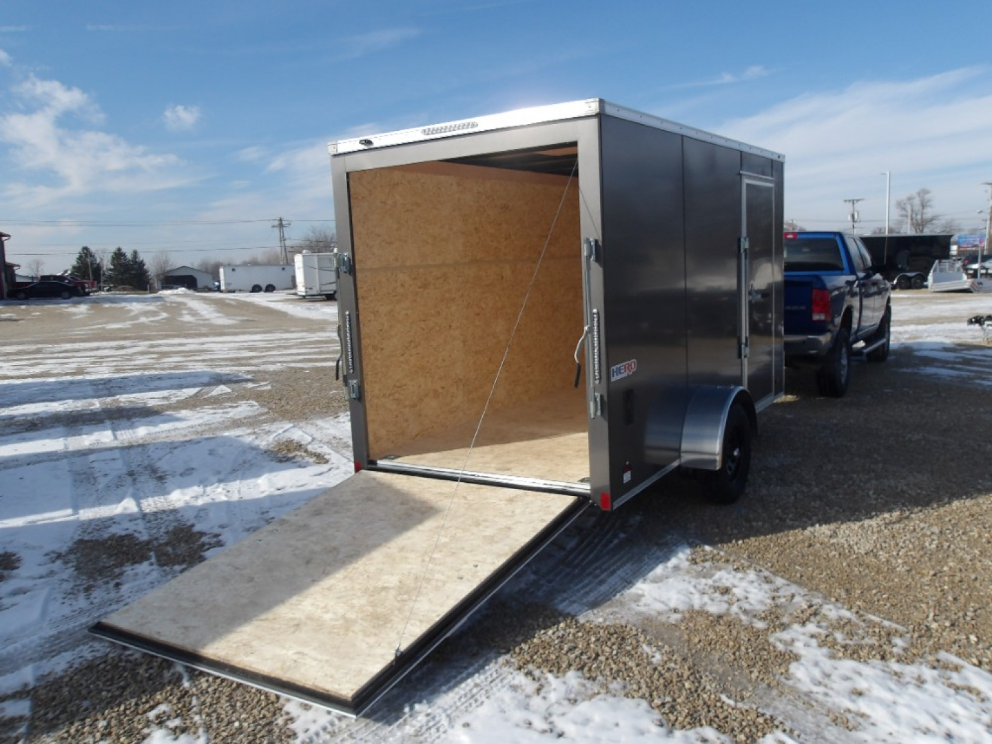 New 2026 Hero Trailer HR612SA Cargo / Enclosed Trailer