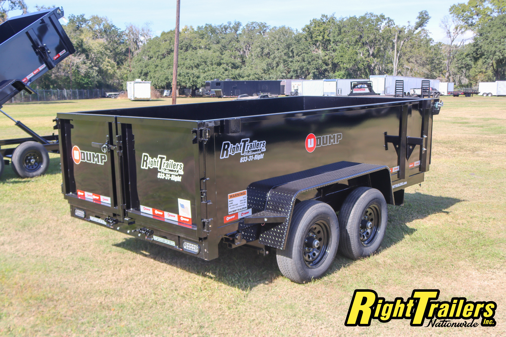 New 2026 6X12 U-Dump Dump Trailer
