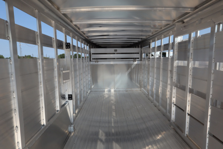 New 2025 Featherlite Trailers 8127 20' Stock / Stock Combo Trailer