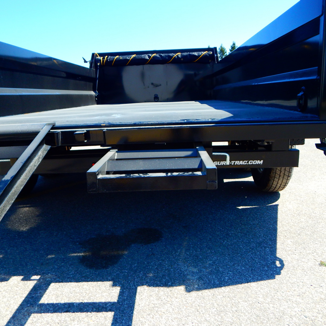New 2026 Sure-Trac 7x14 14k Telescopic Dump Trailer