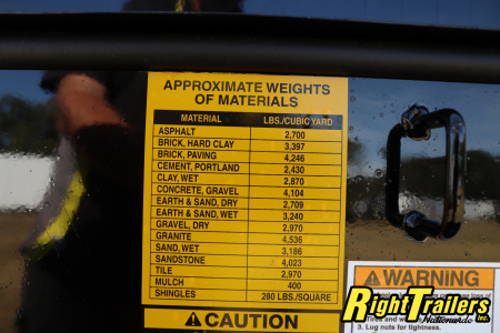 New 2026 6X12 U-Dump Dump Trailer