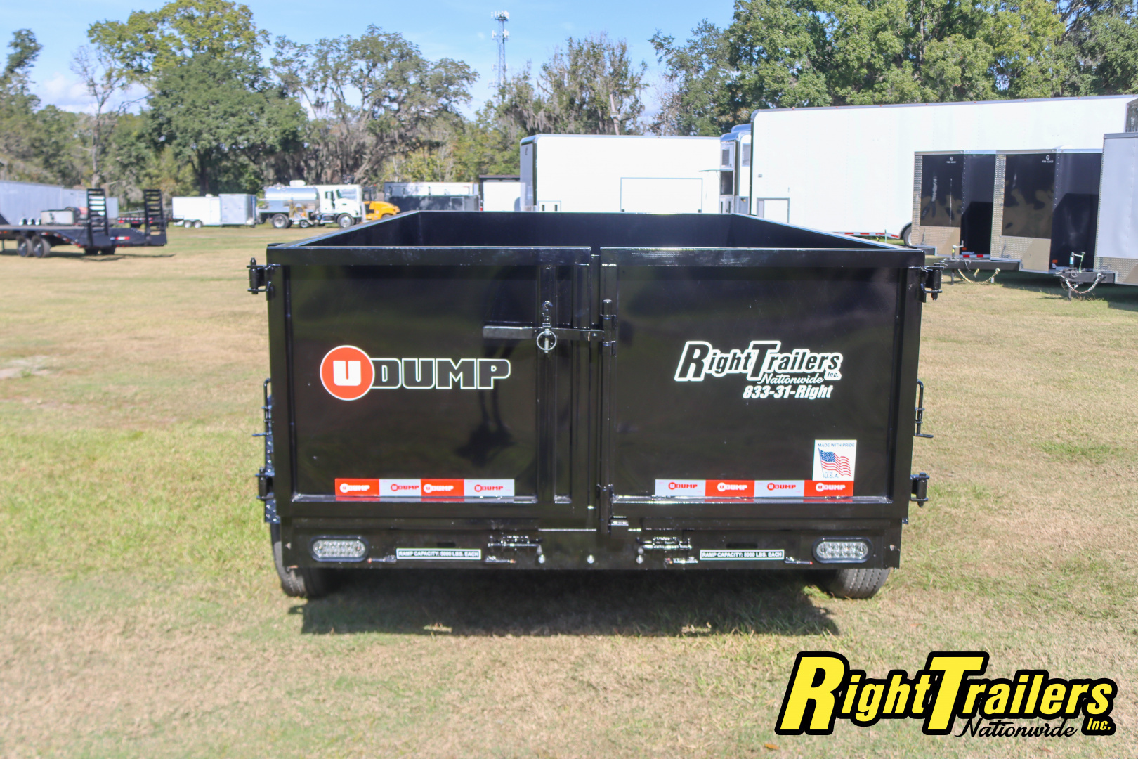 Used 2026 6X12 U-Dump Dump Trailer