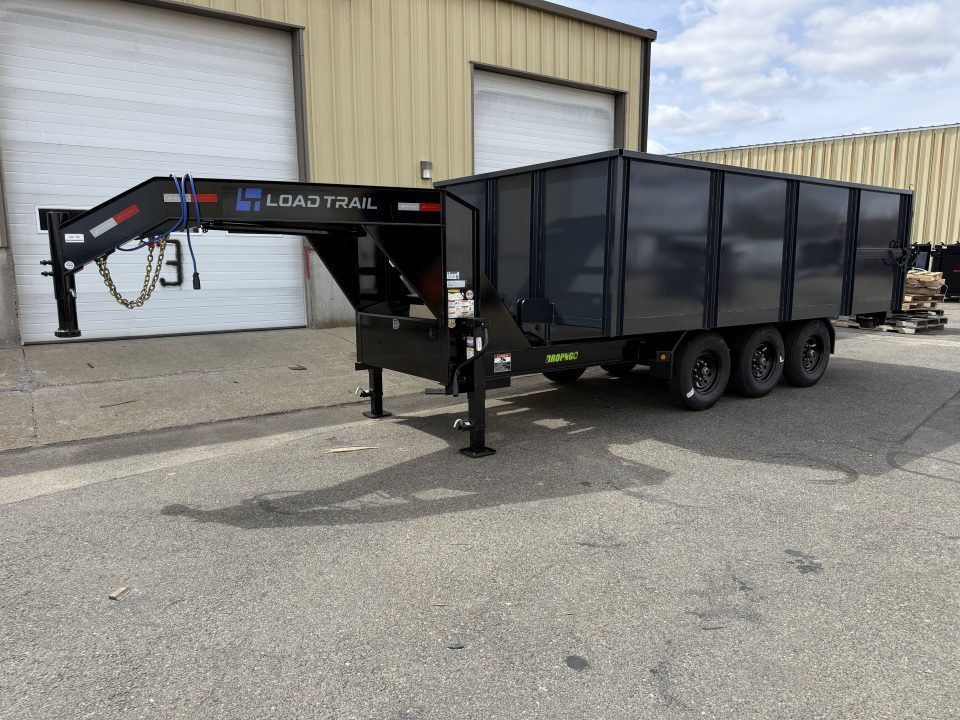New 2025 Load Trail 16' Triaxle Roll Off / (2) 19 Yard Tubs