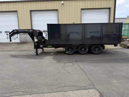 New 2025 Load Trail 16' Triaxle Roll Off / (2) 19 Yard Tubs