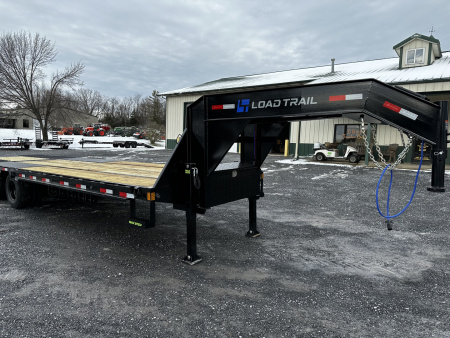 New 2026 Load Trail 32' Low Pro Gooseneck Hyd Dove Equipment Trailer