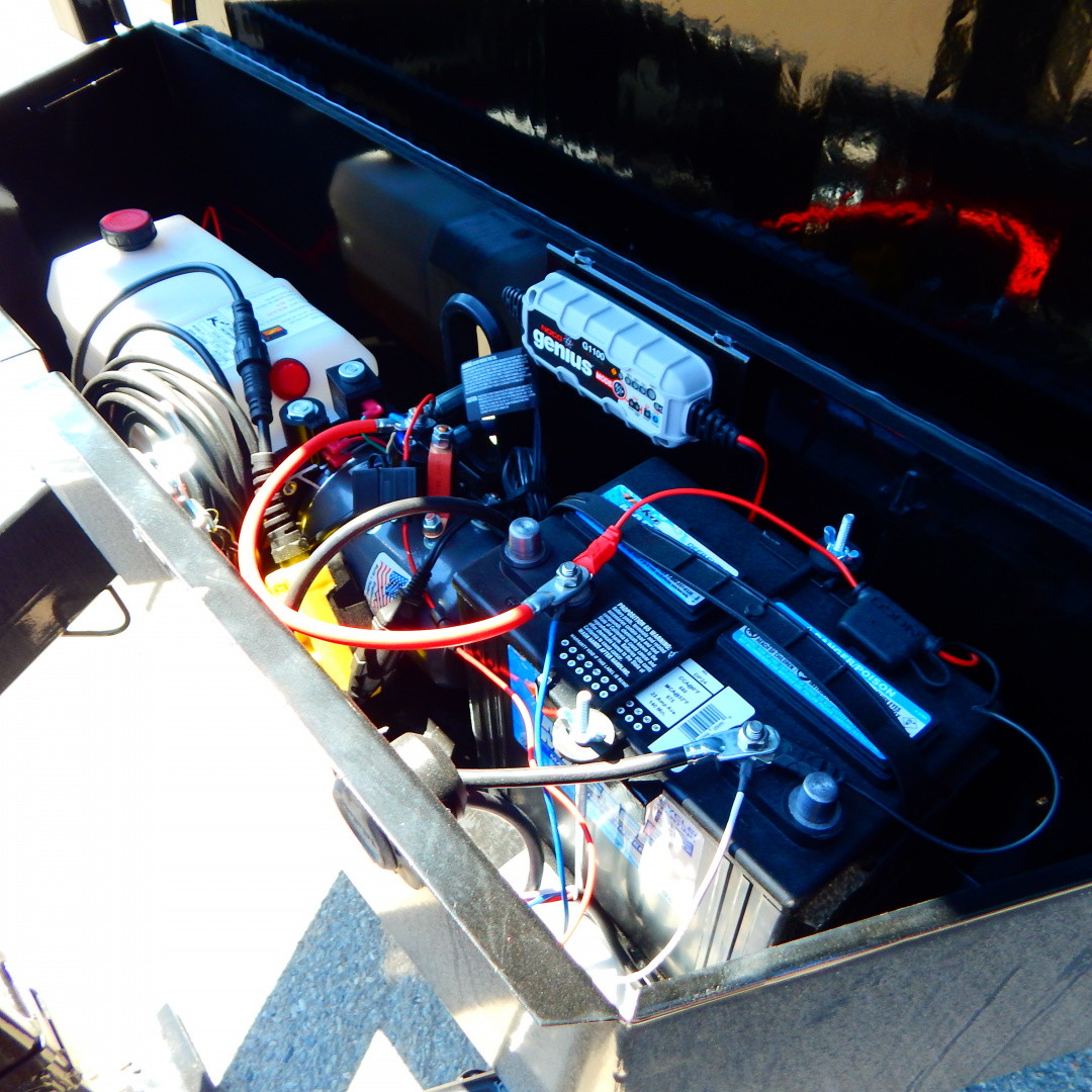 New 2026 Sure-Trac 7x14 14k Scissor Dump Trailer