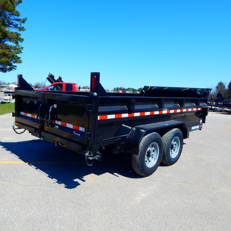 New 2026 Sure-Trac 7x14 14k Scissor Dump Trailer