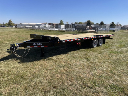 New 2026 Behnke 18+6 Deckover Tilt 20k Trailer
