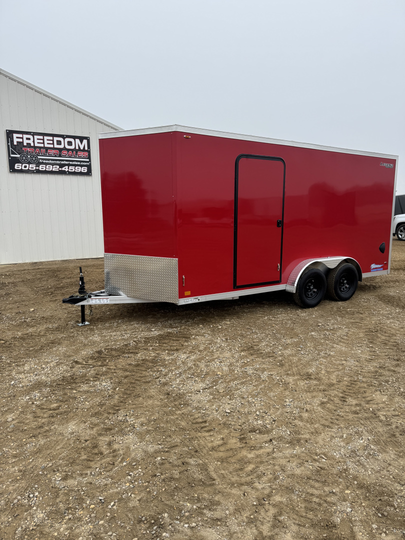 New 2026 Legend Trailers 7.5X18TVTA35 Cargo / Enclosed Trailer