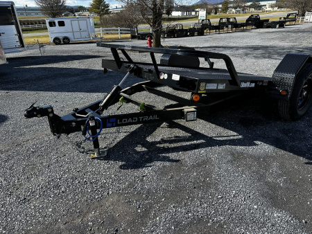 New 2026 Load Trail 12' Single Axle Scissor Hauler Equipment Trailer