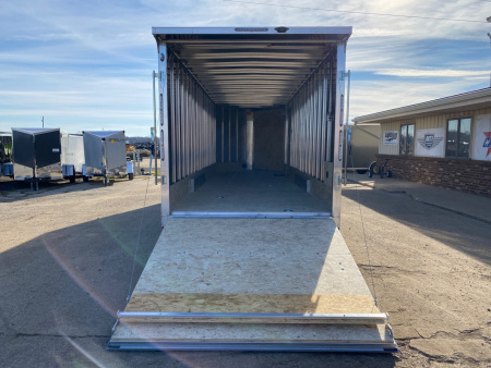 New 2026 Lightning Trailers 7.5x29 Aluminum 4-Place W/7FT Height Snowmobile Trailer