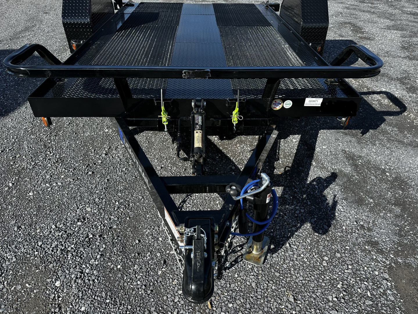 New 2026 Load Trail 12' Single Axle Scissor Hauler Equipment Trailer