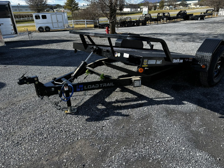 New 2026 Load Trail 12' Single Axle Scissor Hauler Equipment Trailer