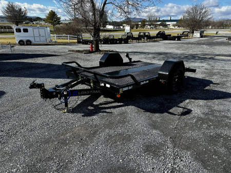 New 2026 Load Trail 12' Single Axle Scissor Hauler Equipment Trailer