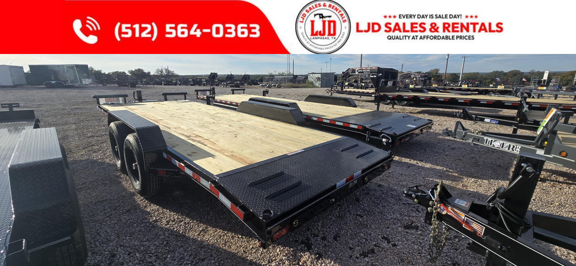New 2026 Lacosta Trailers - 83" x 20' - Trailer Car Hauler