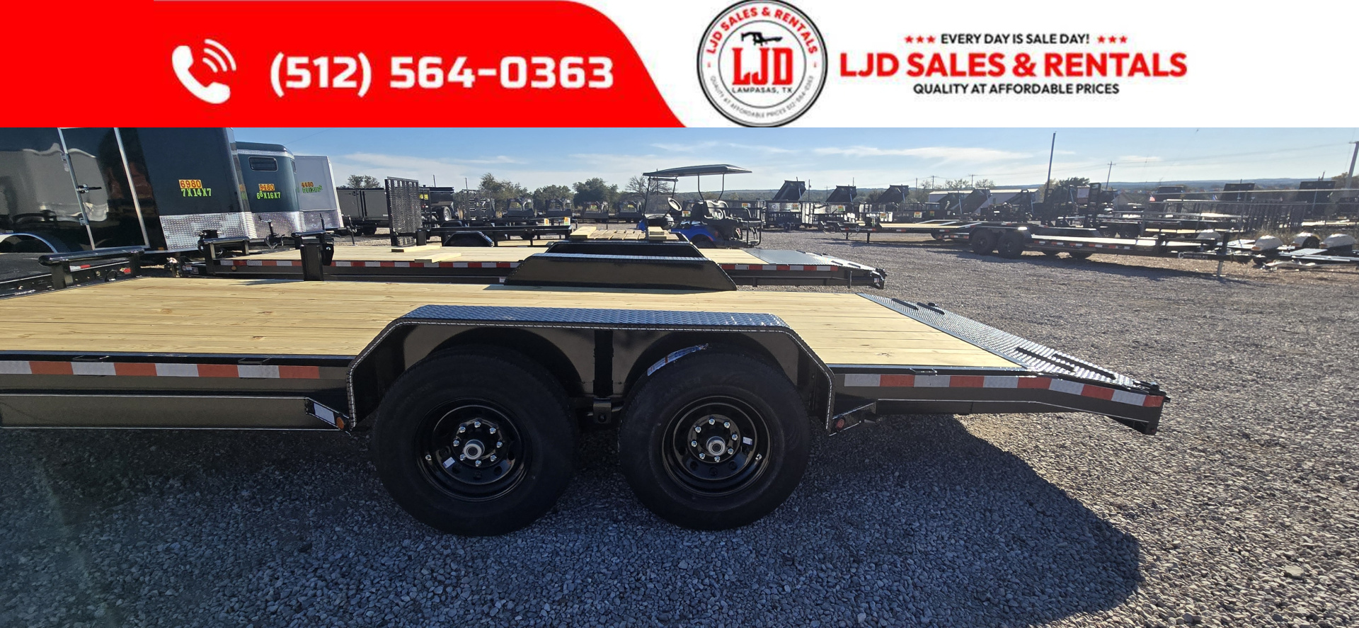 New 2026 Lacosta Trailers - 83" x 20' - Trailer Car Hauler