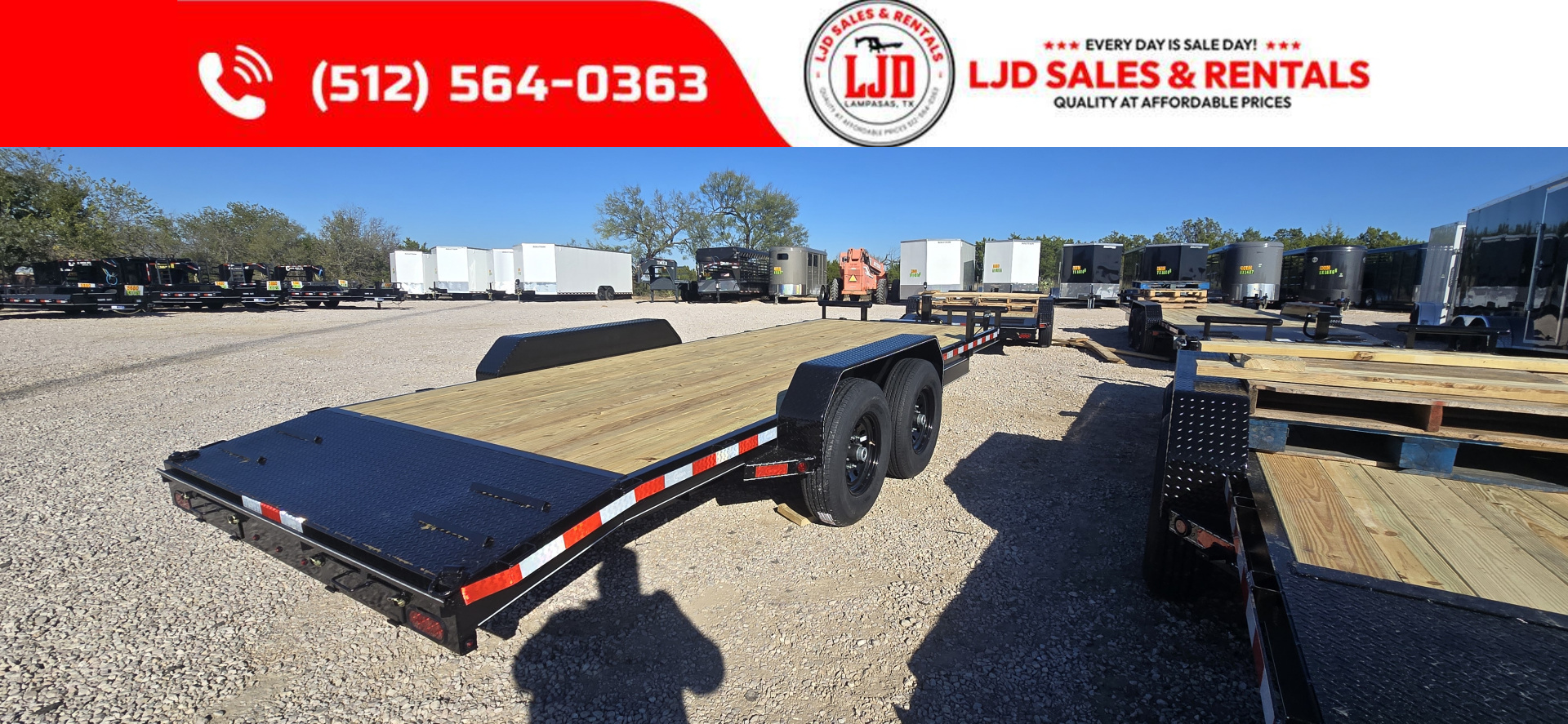 New 2026 Lacosta Trailers - 83" x 20' - Trailer Car Hauler