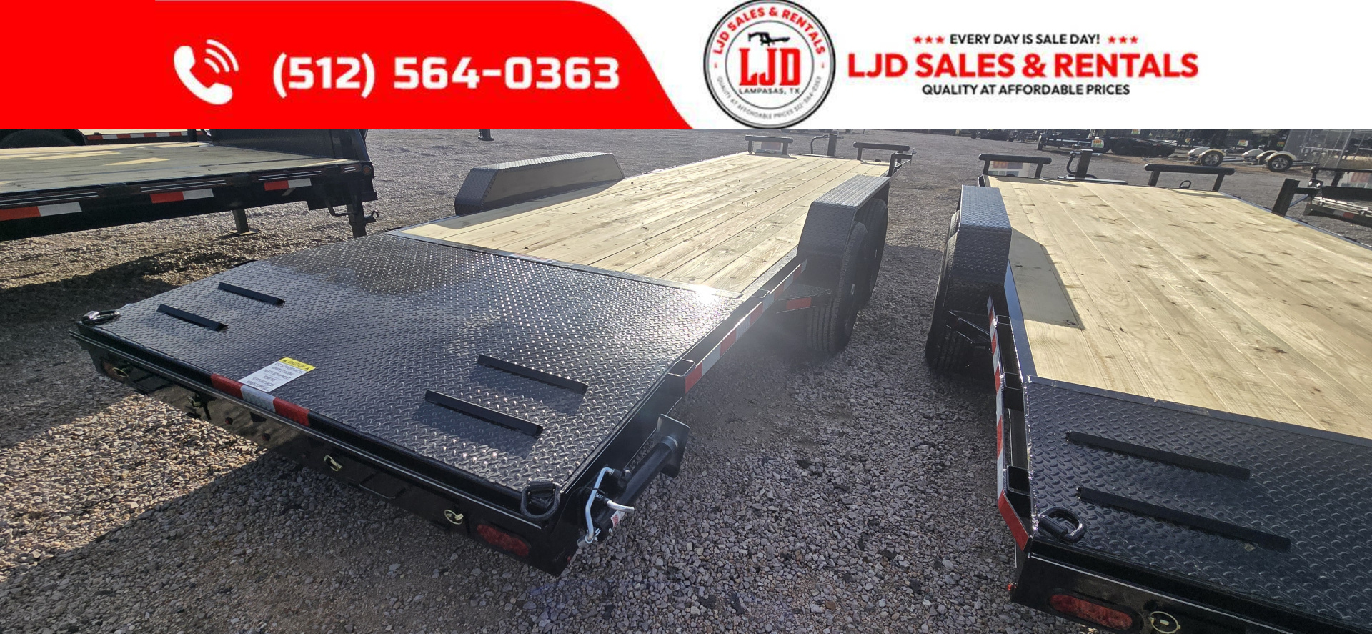 New 2026 Lacosta Trailers - 83" x 24' - Trailer Car Hauler