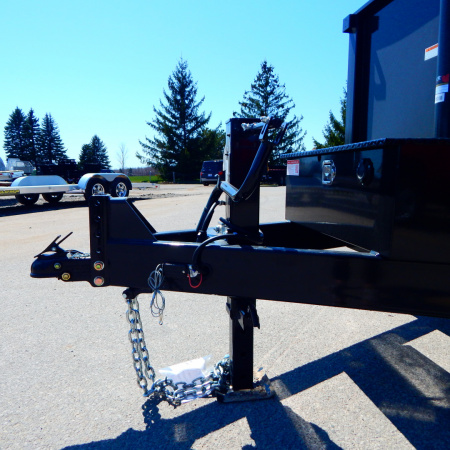 New 2026 Sure-Trac 7x12 12k Telescopic Dump Trailer