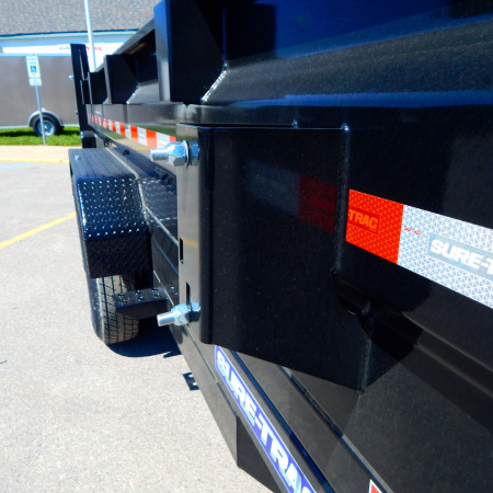 New 2026 Sure-Trac 7x12 12k Telescopic Dump Trailer