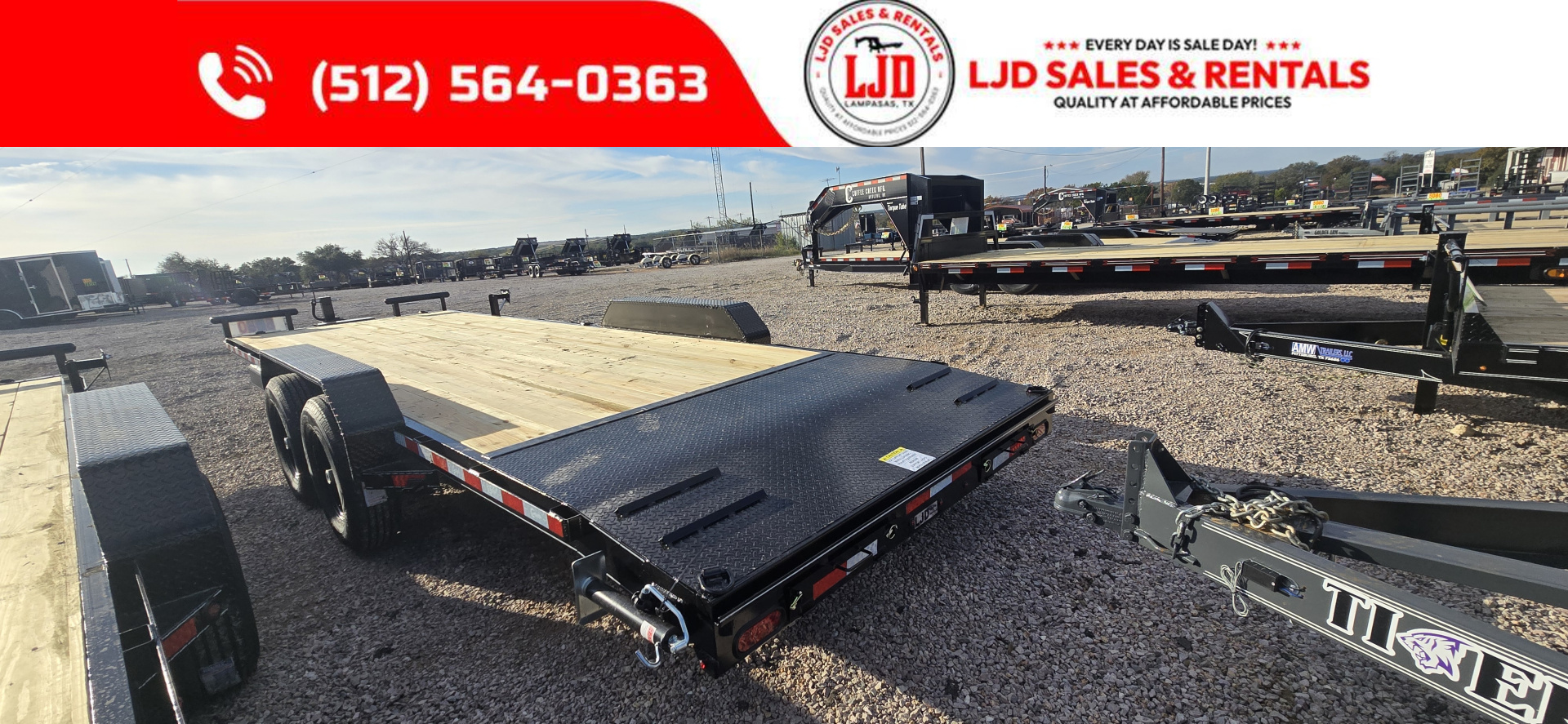 New 2026 Lacosta Trailers - 83" x 24' - Trailer Car Hauler
