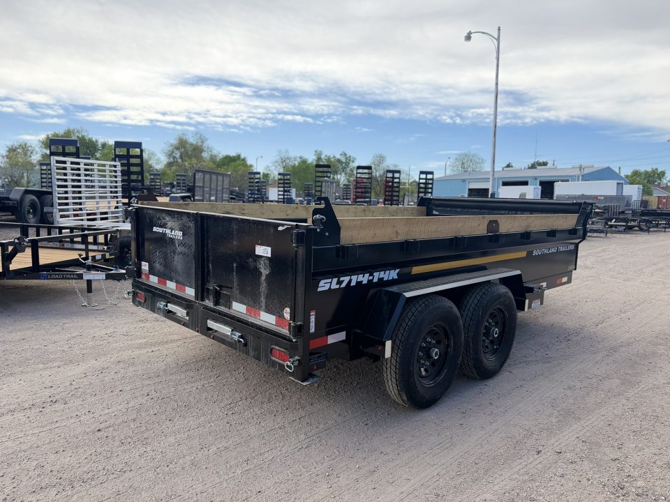 New 2026 Southland Trailers 7-14 Dump 7K Axles