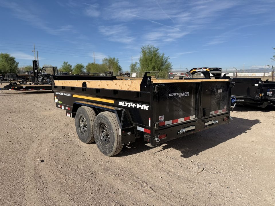 New 2026 Southland Trailers 7-14 Dump 7K Axles