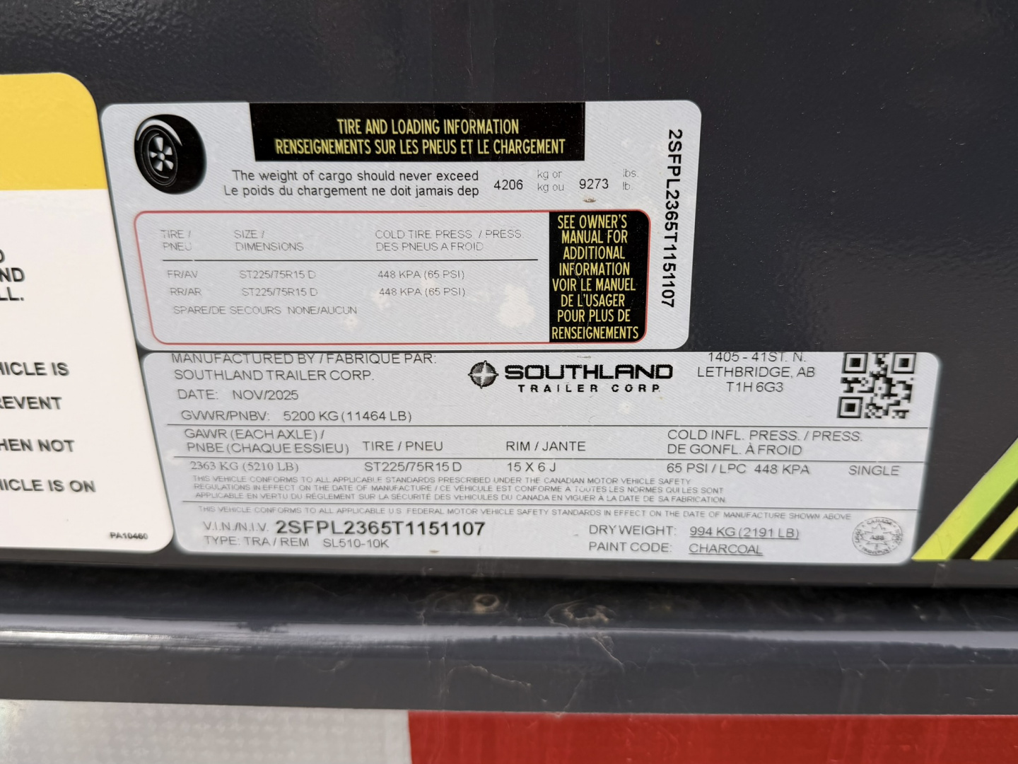 New 2026 Southland Trailers 5-10 Dump 5.2K Axles