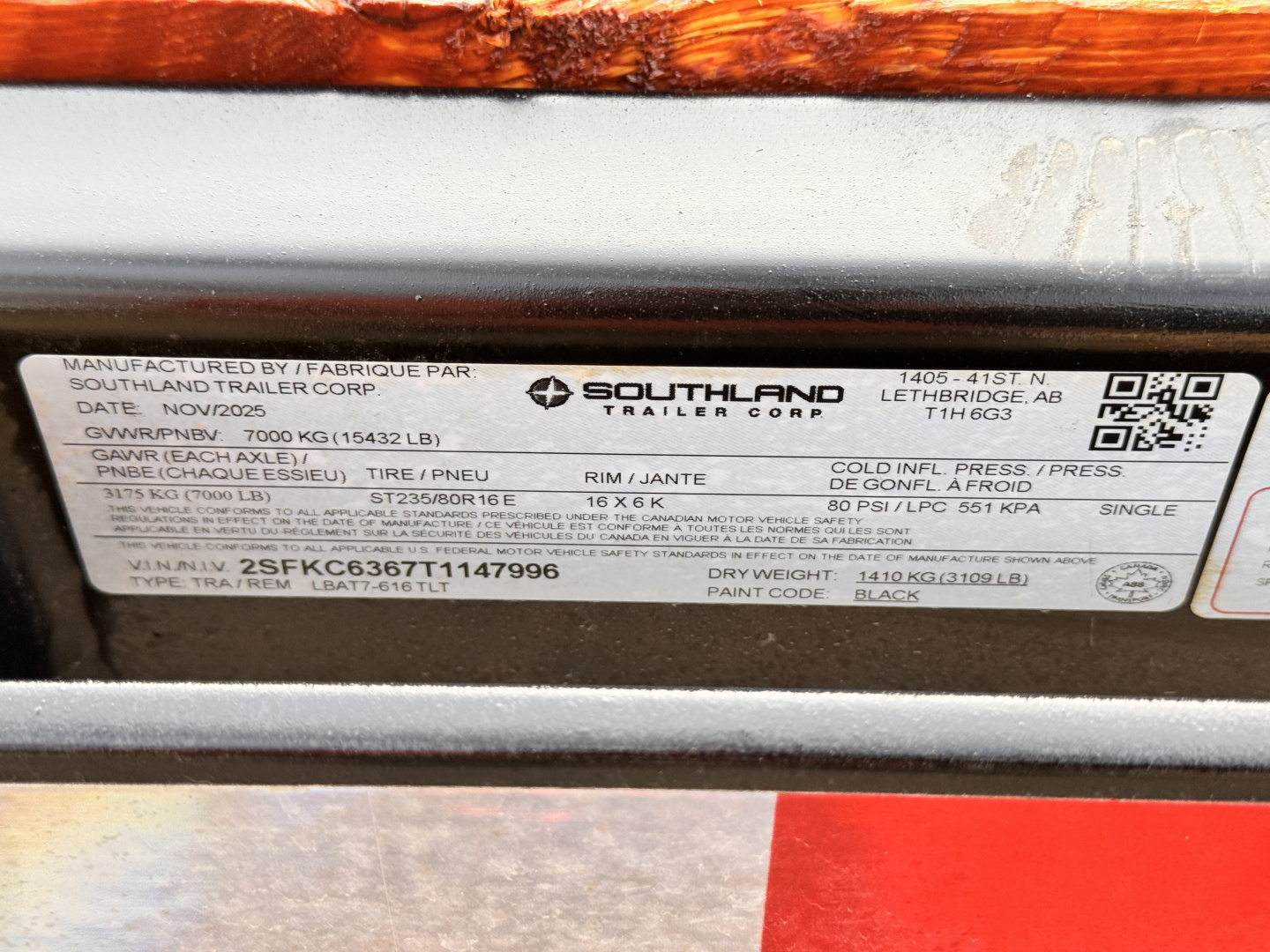 New 2026 Southland Trailers 7-HD22 Tilt Deck Equipment Hauler 14K GVWR