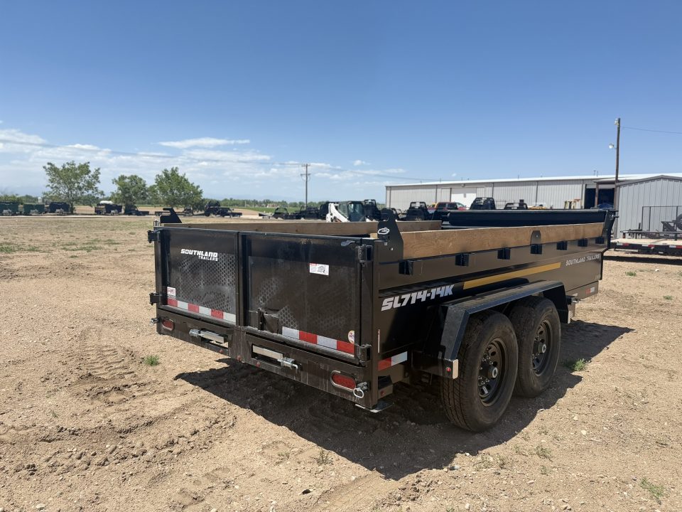 New 2026 Southland Trailers 7-14 Dump 7K Axles