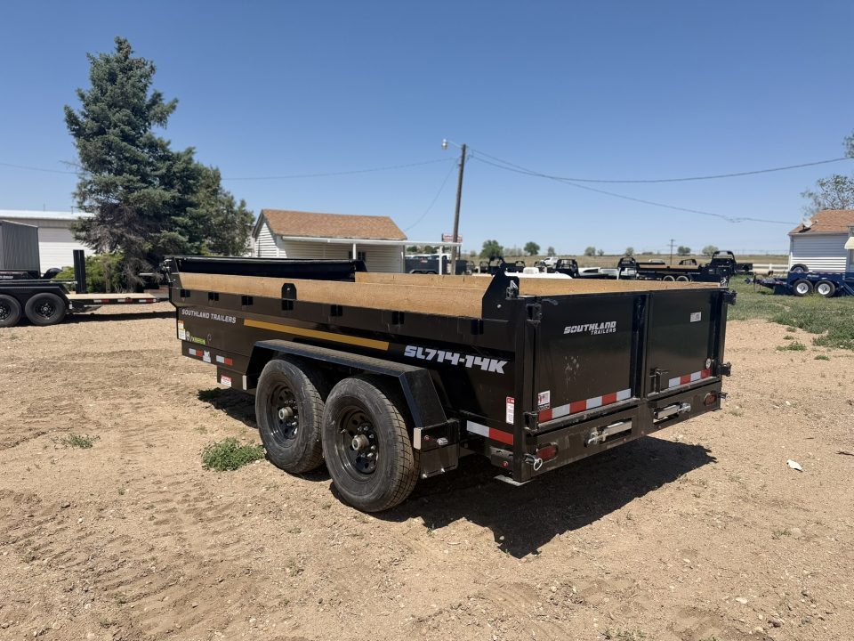New 2026 Southland Trailers 7-14 Dump 7K Axles