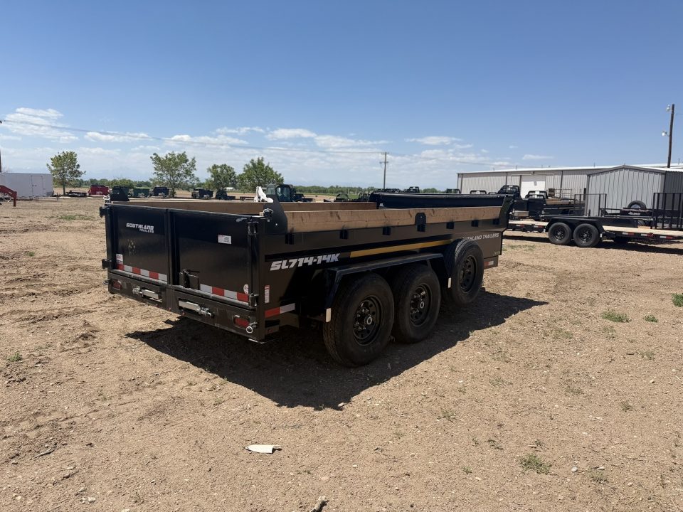New 2026 Southland Trailers 7-14 Dump 7K Axles