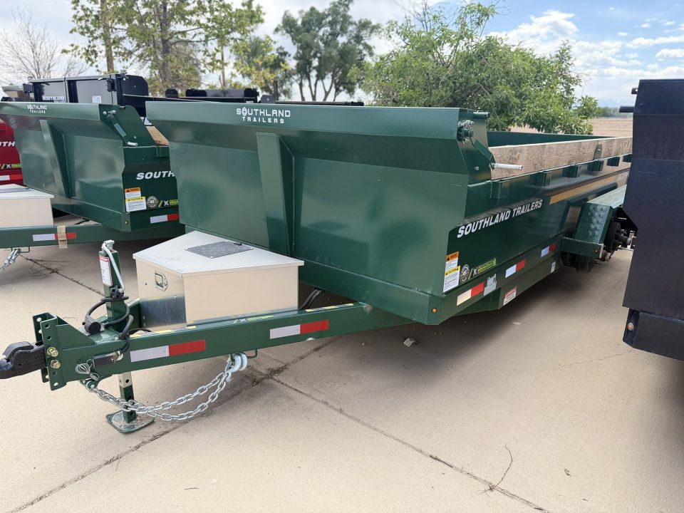 New 2026 Southland Trailers 7-14 Dump 7K Axles