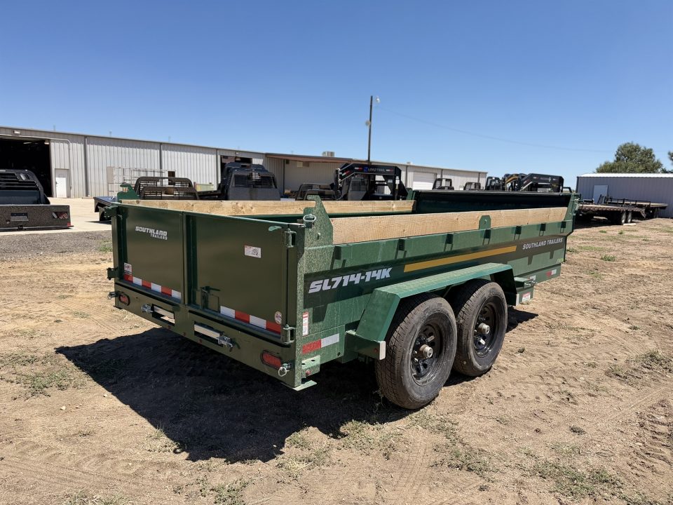 New 2026 Southland Trailers 7-14 Dump 7K Axles