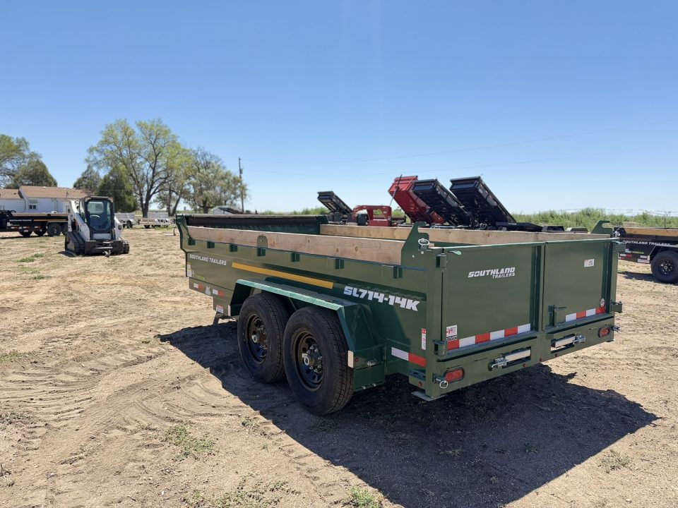 New 2026 Southland Trailers 7-14 Dump 7K Axles
