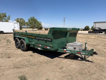 New 2026 Southland Trailers 7-14 Dump 7K Axles