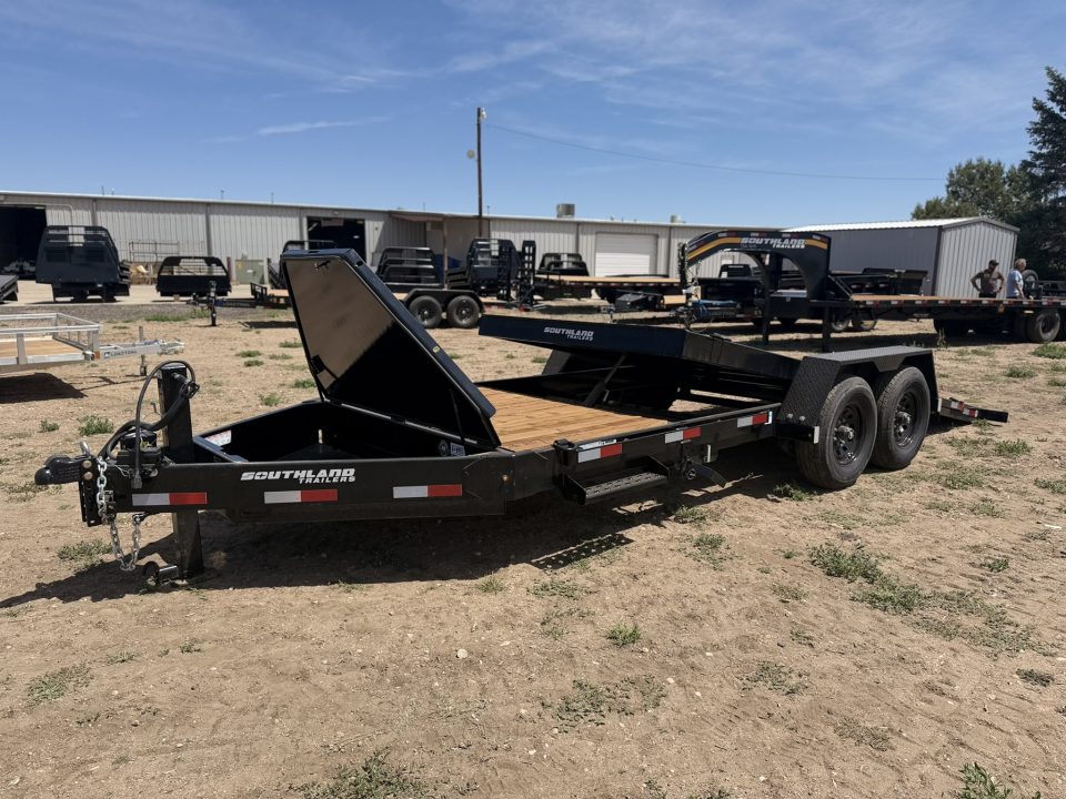 New 2026 Southland Trailers 7-HD20 Tilt Deck Equipment Hauler 16K GVWR