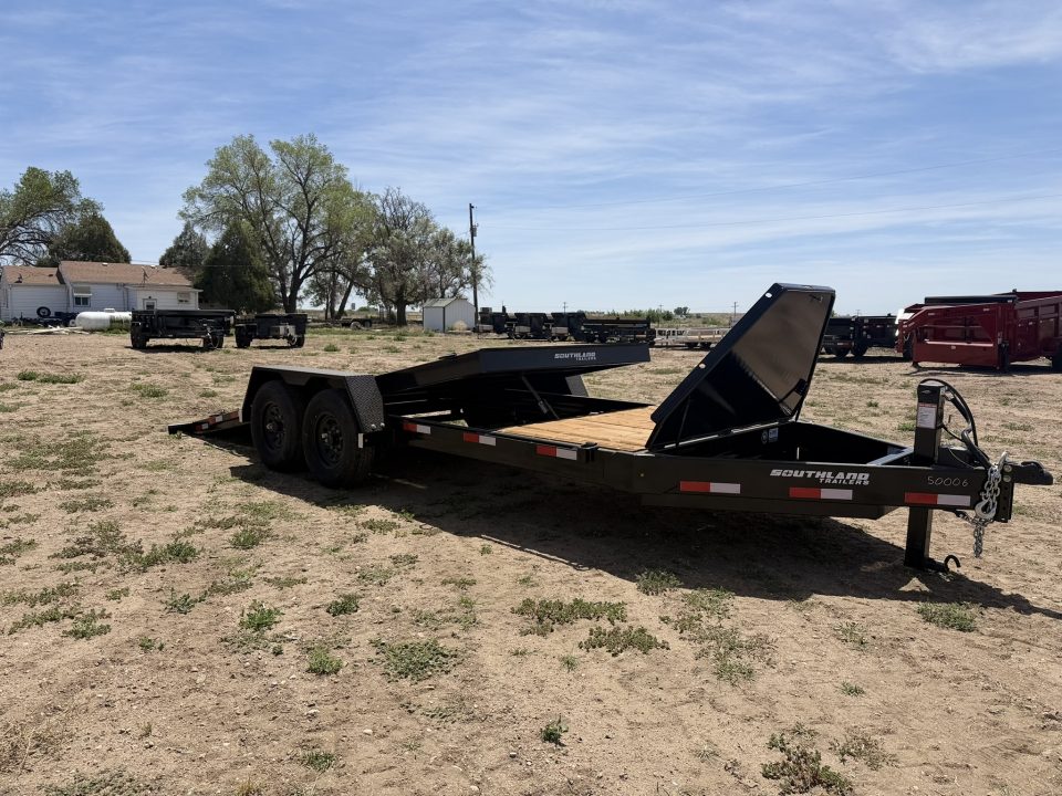New 2026 Southland Trailers 7-HD20 Tilt Deck Equipment Hauler 16K GVWR