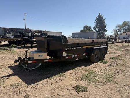 New 2026 Southland Trailers 7-14 Dump 7K Axles